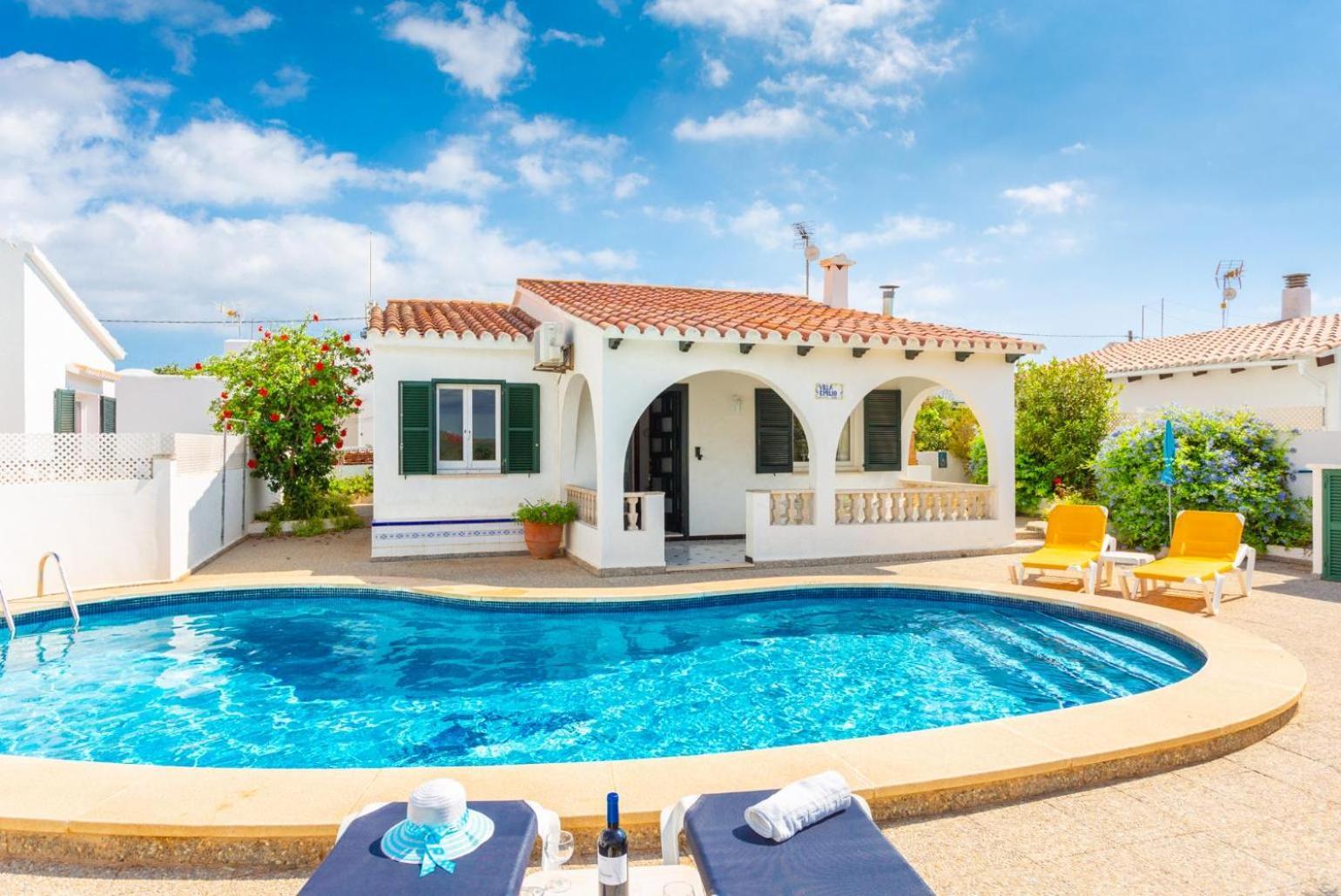 Villa Emilio Cala En Porter  Екстериор снимка